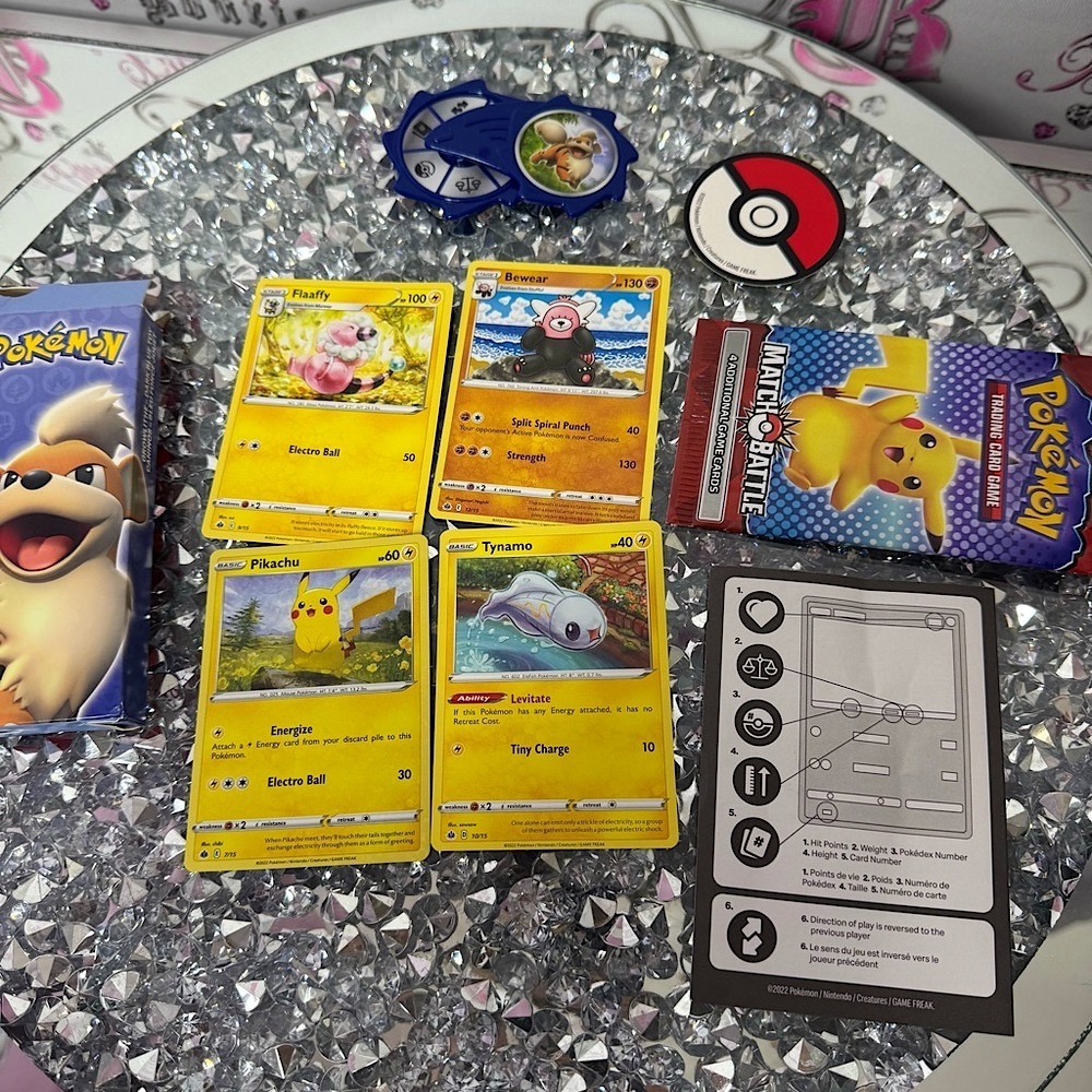 Pokemon Growlithe Collectible Box and cards toy McDonald’s Canada 🇨🇦